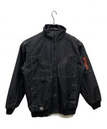 HELLY HANSEN（ヘリーハンセン）の古着「ジップアップブルゾン」｜ブラック
