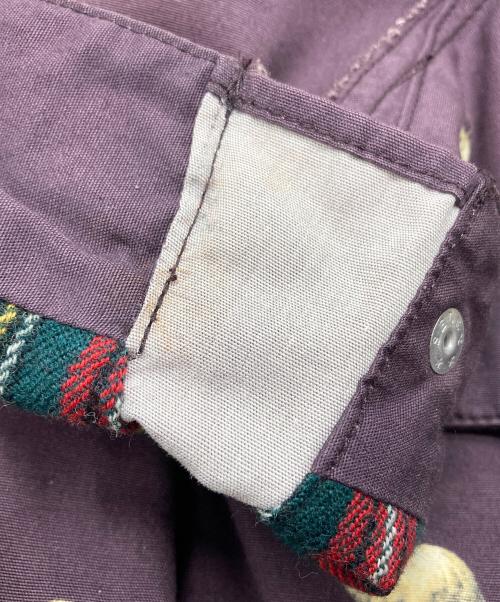 UNDERCOVERISM（アンダーカバーイズム）UNDERCOVERISM (アンダーカバーイズム) 転写マウンテン ブルゾン パープル サイズ:3の古着・服飾アイテム