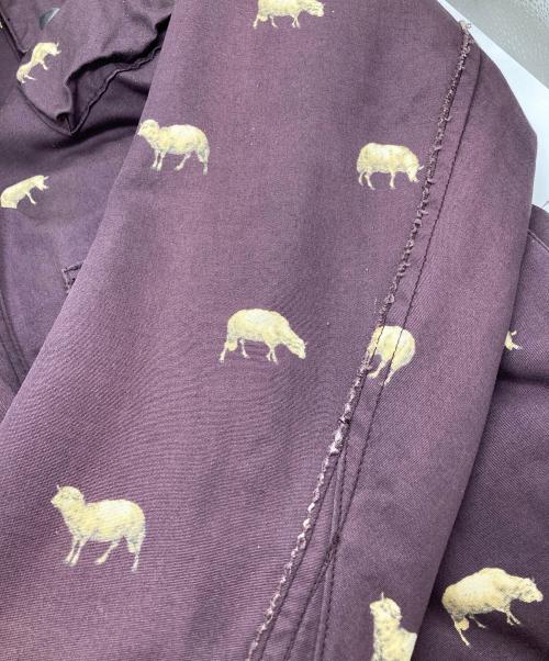 UNDERCOVERISM（アンダーカバーイズム）UNDERCOVERISM (アンダーカバーイズム) 転写マウンテン ブルゾン パープル サイズ:3の古着・服飾アイテム
