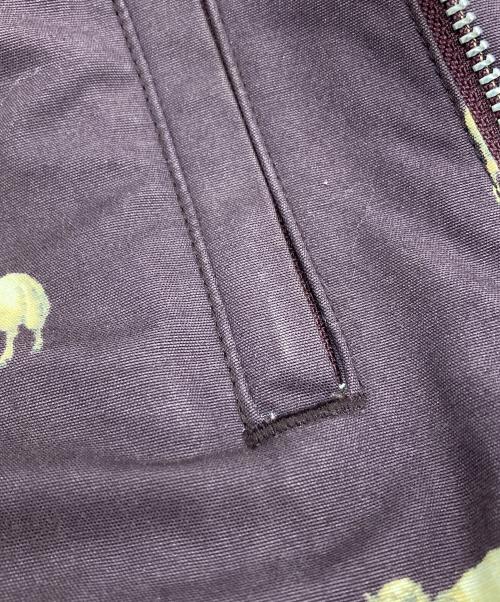 UNDERCOVERISM（アンダーカバーイズム）UNDERCOVERISM (アンダーカバーイズム) 転写マウンテン ブルゾン パープル サイズ:3の古着・服飾アイテム