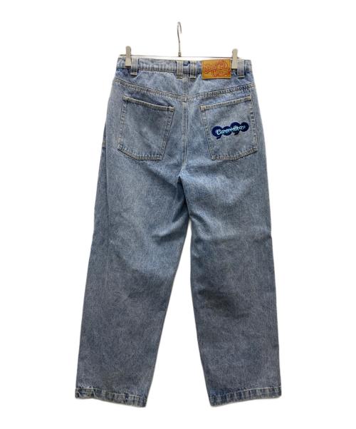 9090（9090）9090 (9090) centimeter (センチメーター) デニムパンツ ブルー サイズ:Ｌの古着・服飾アイテム