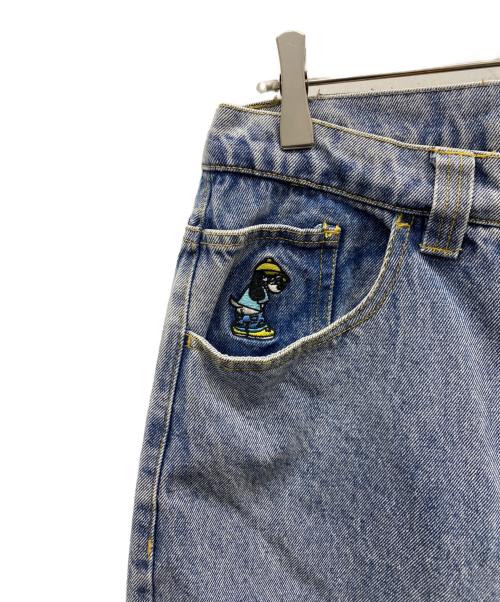 9090（9090）9090 (9090) centimeter (センチメーター) デニムパンツ ブルー サイズ:Ｌの古着・服飾アイテム