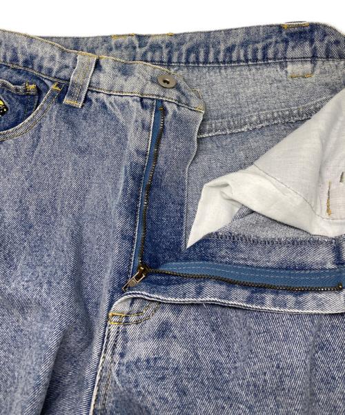 9090（9090）9090 (9090) centimeter (センチメーター) デニムパンツ ブルー サイズ:Ｌの古着・服飾アイテム