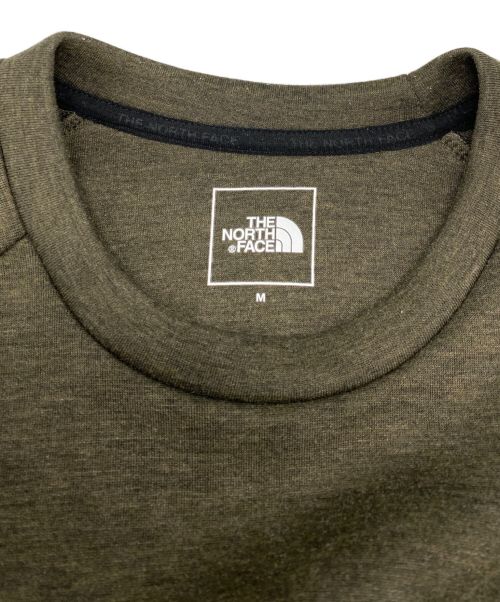 THE NORTH FACE（ザ ノース フェイス）THE NORTH FACE (ザ ノース フェイス) テックエアースウェットクルー グリーン サイズ:Ｍの古着・服飾アイテム