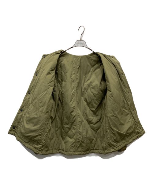 FORK&SPOON（フォーク＆スプーン）FORK&SPOON (フォーク＆スプーン) リバーシブルノーカラーブルゾン グリーン サイズ:5の古着・服飾アイテム