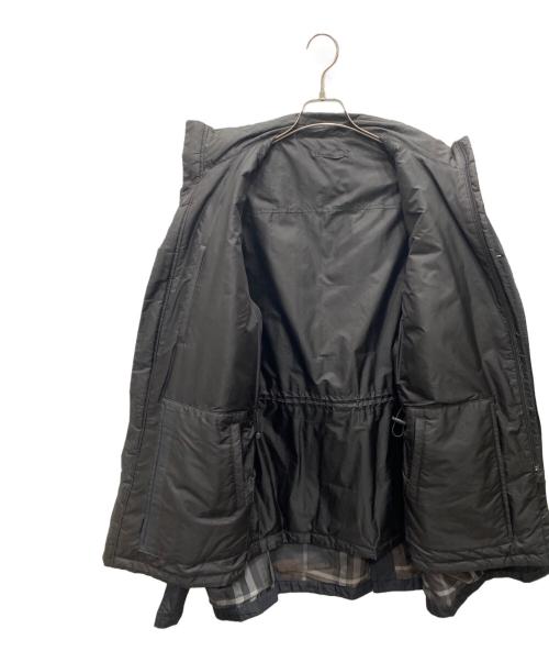 BURBERRY LONDON（バーバリーロンドン）BURBERRY LONDON (バーバリーロンドン) ダウンリバーシブルライナー付ナイロンコート ブラック サイズ:Ｌの古着・服飾アイテム