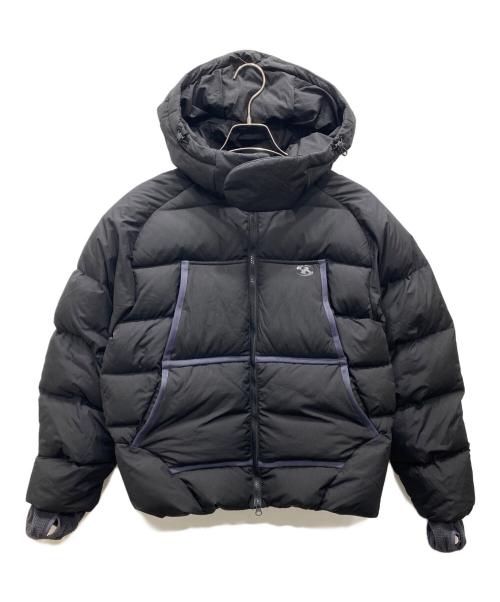 san san gear（サンサンギア）san san gear (サンサンギア) TAPED PUFFER JACKET ブラック サイズ:1の古着・服飾アイテム
