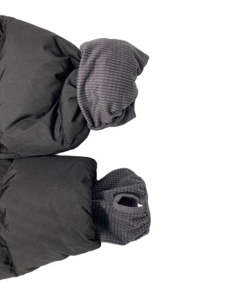 san san gear（サンサンギア）san san gear (サンサンギア) TAPED PUFFER JACKET ブラック サイズ:1の古着・服飾アイテム