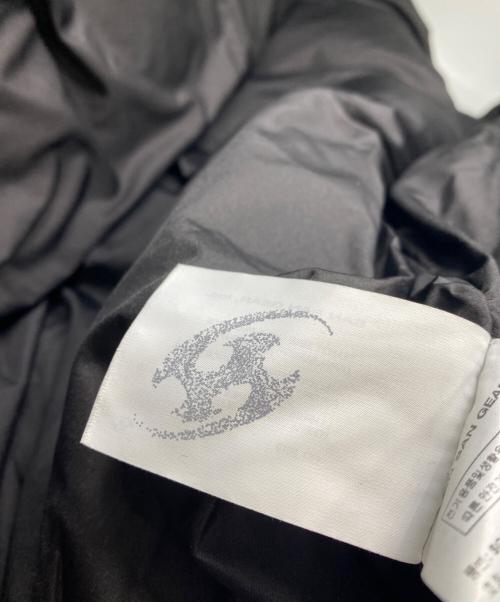 san san gear（サンサンギア）san san gear (サンサンギア) TAPED PUFFER JACKET ブラック サイズ:1の古着・服飾アイテム