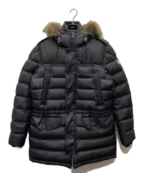 MONCLER（モンクレール）MONCLER (モンクレール) RHONEダウンジャケット ブラック サイズ:3の古着・服飾アイテム