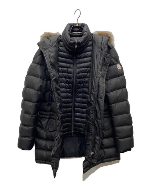 MONCLER（モンクレール）MONCLER (モンクレール) RHONEダウンジャケット ブラック サイズ:3の古着・服飾アイテム
