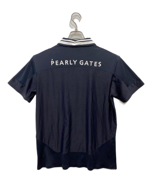 PEARLY GATES（パーリーゲイツ）PEARLY GATES (パーリーゲイツ) ポロシャツ ネイビー サイズ:5の古着・服飾アイテム