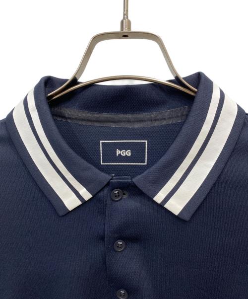 PEARLY GATES（パーリーゲイツ）PEARLY GATES (パーリーゲイツ) ポロシャツ ネイビー サイズ:5の古着・服飾アイテム