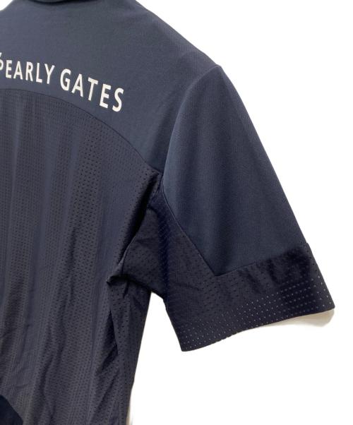 PEARLY GATES（パーリーゲイツ）PEARLY GATES (パーリーゲイツ) ポロシャツ ネイビー サイズ:5の古着・服飾アイテム