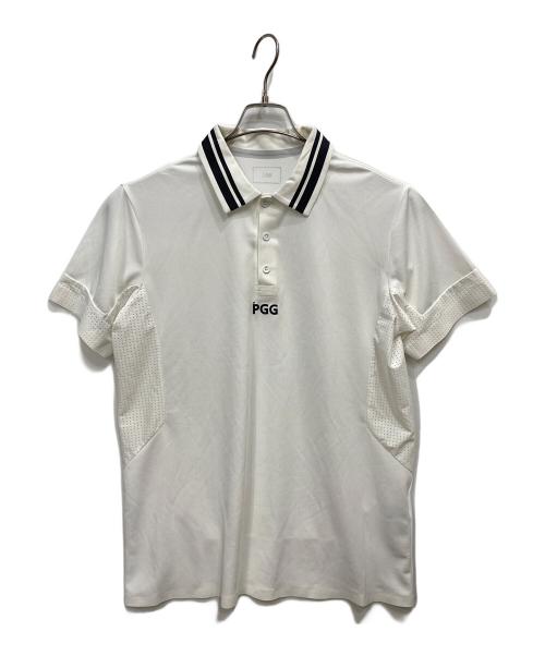 PEARLY GATES（パーリーゲイツ）PEARLY GATES (パーリーゲイツ) ポロシャツ ホワイト サイズ:5の古着・服飾アイテム