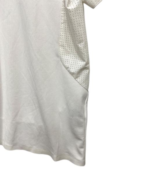 PEARLY GATES（パーリーゲイツ）PEARLY GATES (パーリーゲイツ) ポロシャツ ホワイト サイズ:5の古着・服飾アイテム