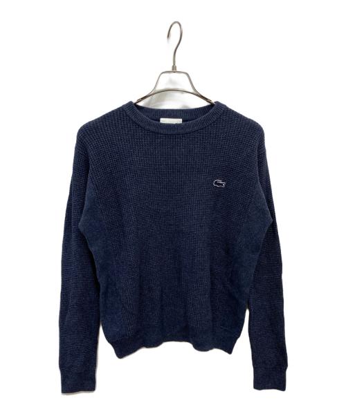 LACOSTE（ラコステ）LACOSTE (ラコステ) クルーネックニット ネイビー サイズ:ＸＳの古着・服飾アイテム