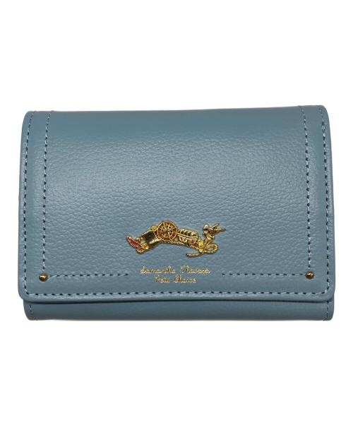 Samantha Thavasa（サマンサタバサ）Samantha Thavasa (サマンサタバサ) Disney (ディズニー) 財布 ブルーの古着・服飾アイテム