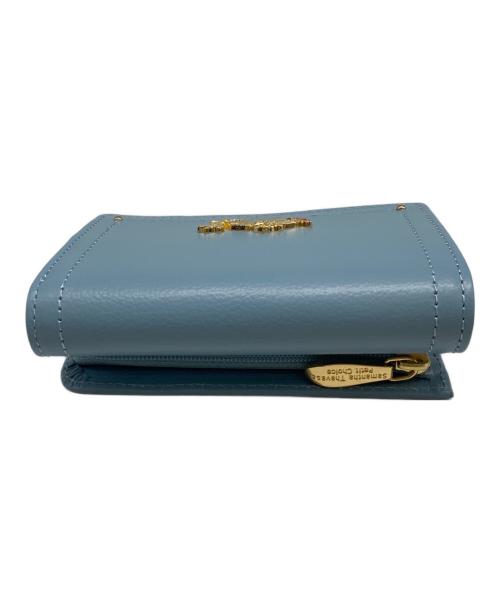 Samantha Thavasa（サマンサタバサ）Samantha Thavasa (サマンサタバサ) Disney (ディズニー) 財布 ブルーの古着・服飾アイテム