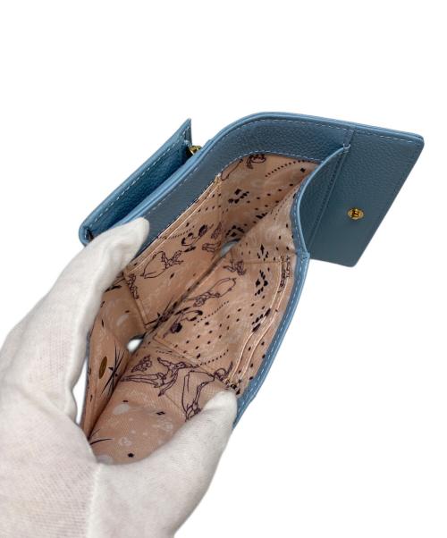 Samantha Thavasa（サマンサタバサ）Samantha Thavasa (サマンサタバサ) Disney (ディズニー) 財布 ブルーの古着・服飾アイテム