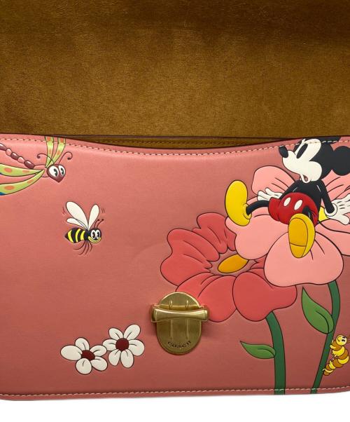 COACH（コーチ）COACH (コーチ) Disney (ディズニー) ストゥディオ ショルダー バッグ / ミッキーマウス アンド フラワー ピンク 未使用品の古着・服飾アイテム