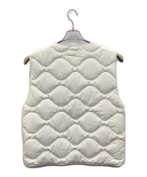 stussy（ステューシー）stussy (ステューシー) Recycled Nylon Liner Vest ホワイト サイズ:Mの古着・服飾アイテム