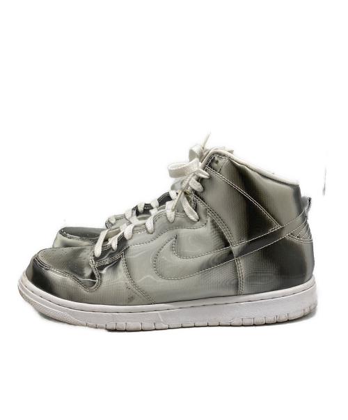 NIKE（ナイキ）NIKE (ナイキ) DUNK HIGH CLOT シルバー サイズ:27.5の古着・服飾アイテム