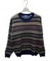 PENDLETON（ペンドルトン）の古着「総柄ニット」｜ネイビー