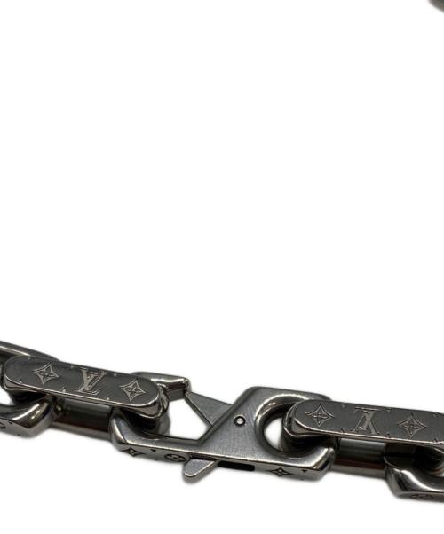 LOUIS VUITTON（ルイ ヴィトン）LOUIS VUITTON (ルイ ヴィトン) コリエチェーンモノグラムネックレス シルバー サイズ:表記無しの古着・服飾アイテム