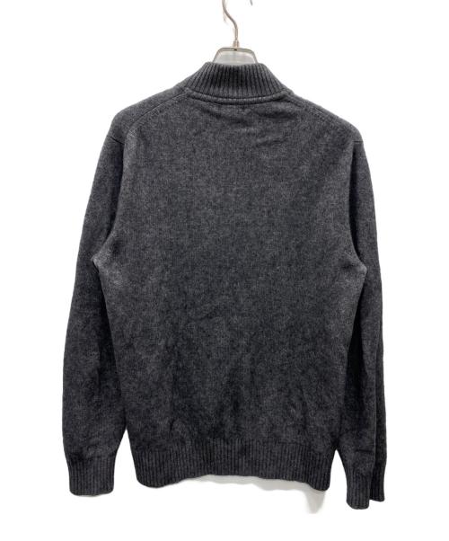 BURBERRY LONDON（バーバリーロンドン）BURBERRY LONDON (バーバリーロンドン) ハーフジップニット グレー サイズ:XLの古着・服飾アイテム