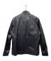 MEN'S BIGI (メンズビギ) ラムレザークロームタンニングジャケット ブラック サイズ:03：16000円
