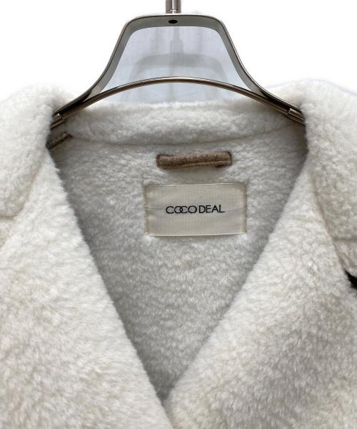 COCODEAL（ココディール）COCODEAL (ココディール) ボアボンディングブルゾン ブラウン サイズ:1の古着・服飾アイテム