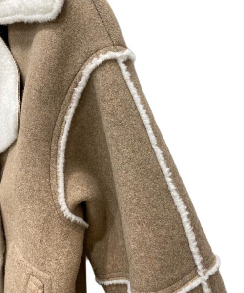 COCODEAL（ココディール）COCODEAL (ココディール) ボアボンディングブルゾン ブラウン サイズ:1の古着・服飾アイテム