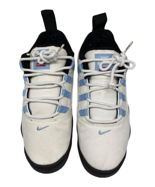 NIKE SB（ナイキエスビー）NIKE SB (ナイキエスビー) Supreme (シュプリーム) Darwin Low アイボリー サイズ:US9.5の古着・服飾アイテム