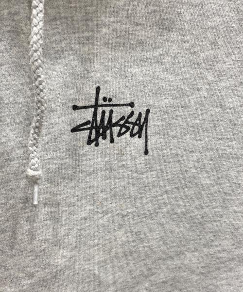 stussy（ステューシー）stussy (ステューシー) Basic Stussy Hood グレー サイズ:Lの古着・服飾アイテム