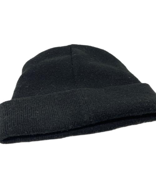 SUPREME（シュプリーム）Supreme (シュプリーム) ニット帽 ブラックの古着・服飾アイテム