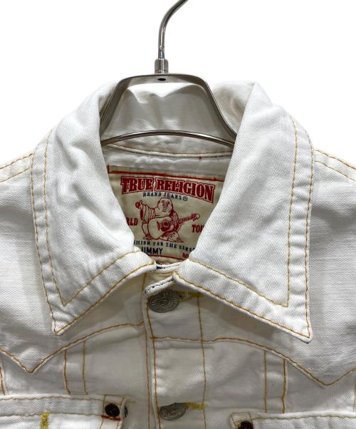 TRUE RELIGION（トゥルー レリジョン）TRUE RELIGION (トゥルー レリジョン) デニムジャケット ホワイト サイズ:Sの古着・服飾アイテム