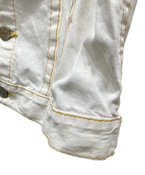 TRUE RELIGION（トゥルー レリジョン）TRUE RELIGION (トゥルー レリジョン) デニムジャケット ホワイト サイズ:Sの古着・服飾アイテム