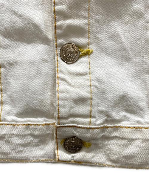 TRUE RELIGION（トゥルー レリジョン）TRUE RELIGION (トゥルー レリジョン) デニムジャケット ホワイト サイズ:Sの古着・服飾アイテム