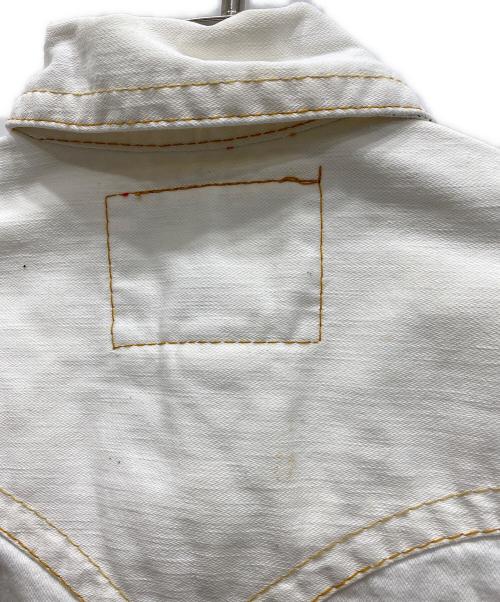 TRUE RELIGION（トゥルー レリジョン）TRUE RELIGION (トゥルー レリジョン) デニムジャケット ホワイト サイズ:Sの古着・服飾アイテム