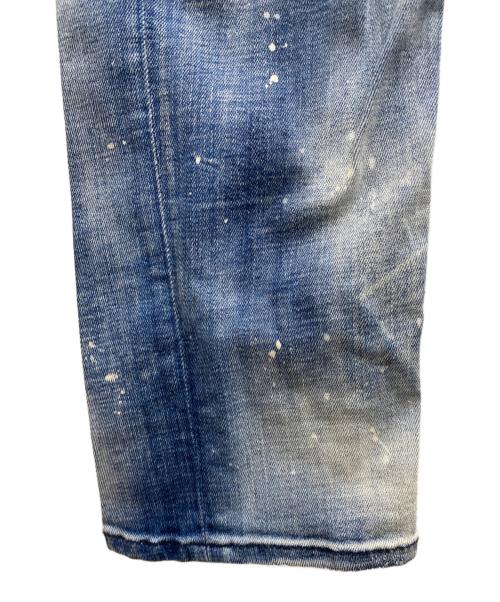DSQUARED2（ディースクエアード）DSQUARED2 (ディースクエアード) Sexy Twist Jean ブルー サイズ:48の古着・服飾アイテム