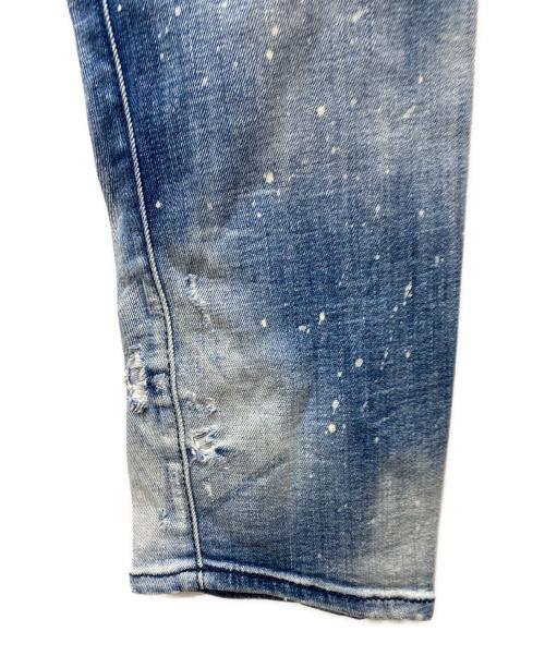 DSQUARED2（ディースクエアード）DSQUARED2 (ディースクエアード) Sexy Twist Jean ブルー サイズ:48の古着・服飾アイテム