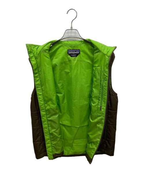 Patagonia（パタゴニア）Patagonia (パタゴニア) マイクロパフベスト ブラウン サイズ:Mの古着・服飾アイテム