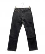LEVI'Sリーバイス）の古着「90’s 501先染めデニムパンツ」｜ブラック