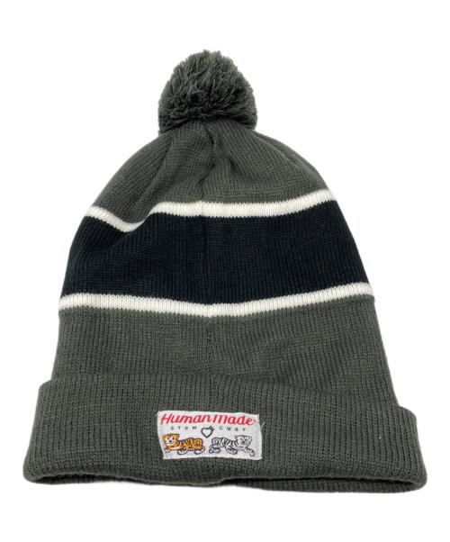 HUMAN MADE（ヒューマンメイド）HUMAN MADE (ヒューマンメイド) HM ポップビーニー カーキの古着・服飾アイテム