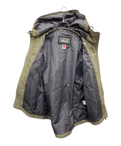 NANGA（ナンガ）NANGA (ナンガ) GrandPARK 別注オーロラシェルジャケット ブラック×オリーブ サイズ:46の古着・服飾アイテム