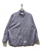WTAPSダブルタップス）の古着「COTTON. BROADCLOTH. TEXTILE. PROTECT」｜ブルー