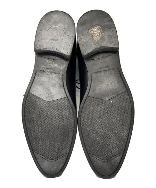 ERMENEGILDO ZEGNA（エルメネジルド・ゼニア）ERMENEGILDO ZEGNA (エルメネジルド・ゼニア) チャッカーブーツ ブラック サイズ:8 1/2の古着・服飾アイテム