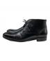 ERMENEGILDO ZEGNA (エルメネジルド・ゼニア) チャッカーブーツ ブラック サイズ:8 1/2：9000円