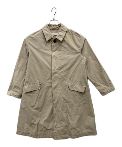 GALERIE VIE（ギャルリーヴィー）GALERIE VIE (ギャルリーヴィー) ガーメントダイタフタフーデコート ベージュ サイズ:36の古着・服飾アイテム